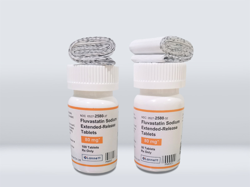 Fluvastatin Sodium Extended-Release Tablets