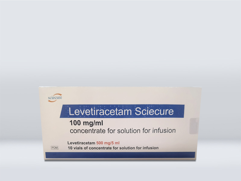 Levetiracetam Sciecure 100mg/ml concertrate solution for infusion